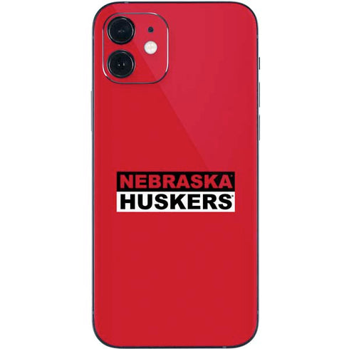 University of Nebraska Red Huskers iPhone 12 Mini Skin