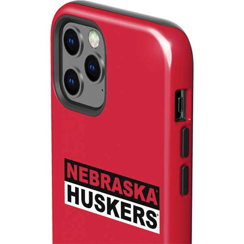 University of Nebraska Red Huskers iPhone 12 Pro Impact Case