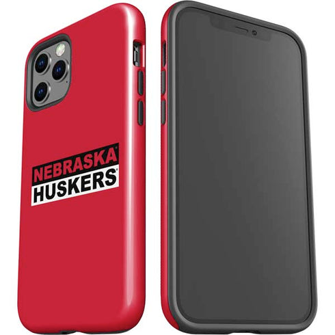 University of Nebraska Red Huskers iPhone 12 Pro Impact Case