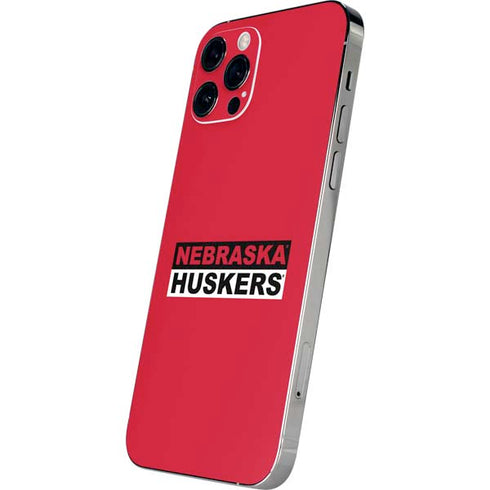 University of Nebraska Red Huskers iPhone 12 Pro Max Skin