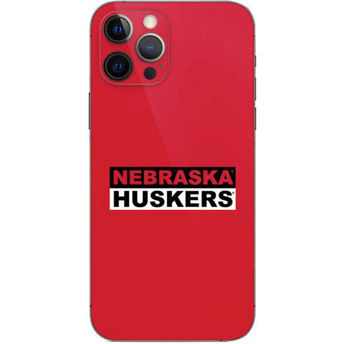 University of Nebraska Red Huskers iPhone 12 Pro Skin