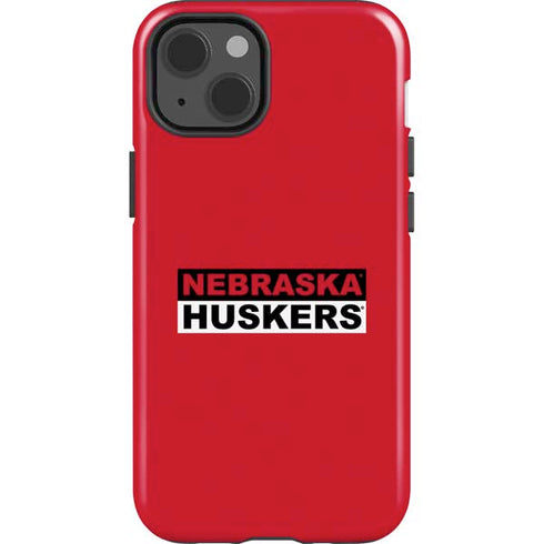 University of Nebraska Red Huskers iPhone 13 Impact Case