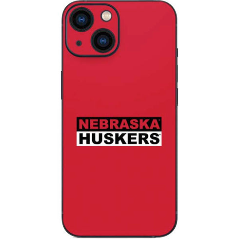 University of Nebraska Red Huskers iPhone 13 Mini Skin