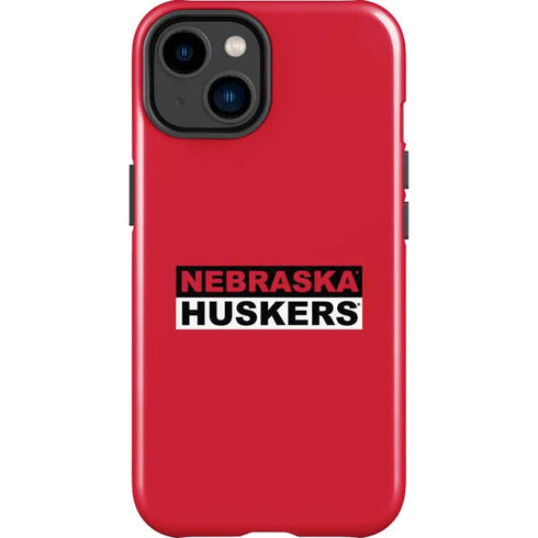 University of Nebraska Red Huskers iPhone 15 Plus Impact Case
