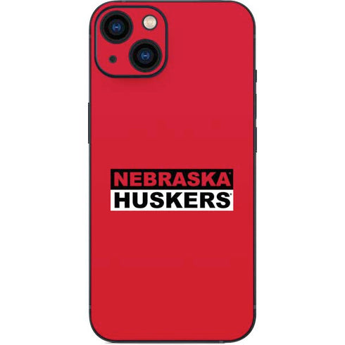 University of Nebraska Red Huskers iPhone 14 Plus Skin