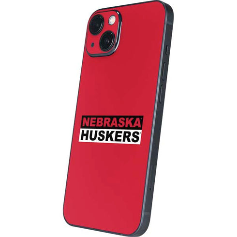 University of Nebraska Red Huskers iPhone 15 Plus Skin