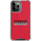 University of Nebraska Red Huskers iPhone 14 Pro Max Clear Case