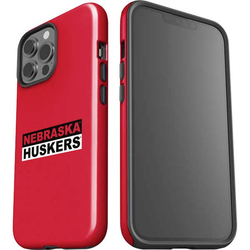University of Nebraska Red Huskers iPhone 15 Pro Max Impact Case