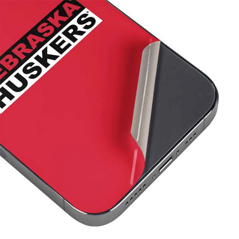 University of Nebraska Red Huskers iPhone 14 Pro Skin