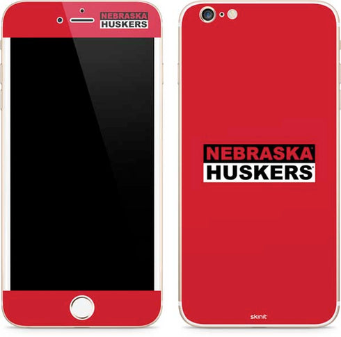 University of Nebraska Red Huskers iPhone 6/6s Plus Skin
