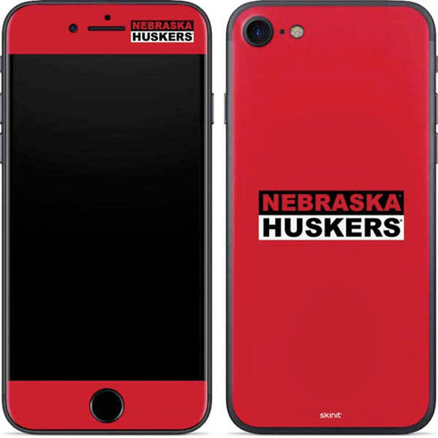 University of Nebraska Red Huskers iPhone 8 Skin
