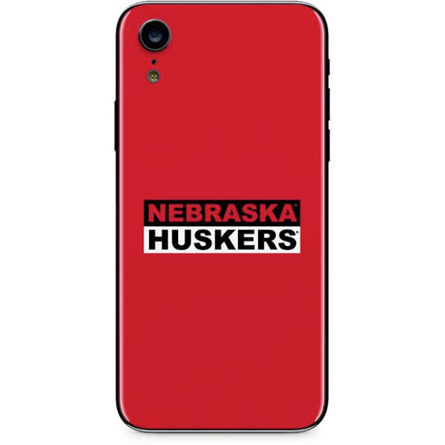 University of Nebraska Red Huskers iPhone XR Skin