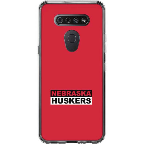 University of Nebraska Red Huskers LG K51/Q51 Clear Case