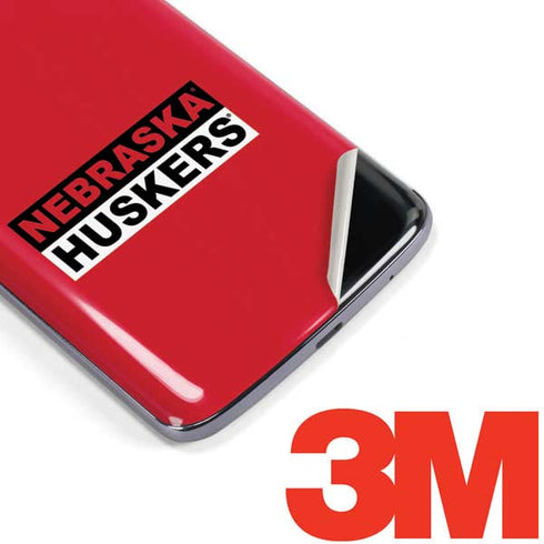 University of Nebraska Red Huskers Moto E5 Plus Skin