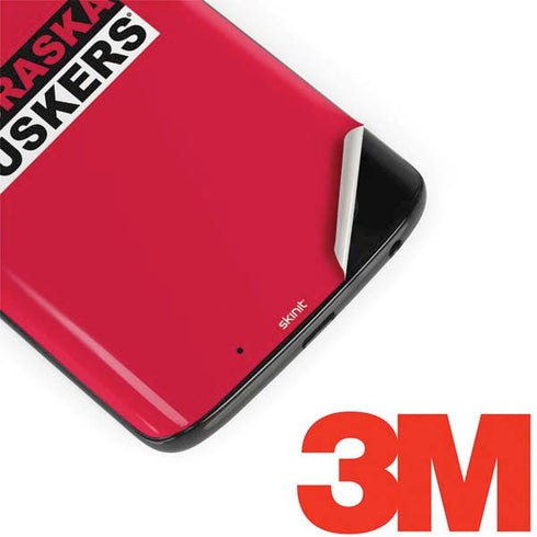 University of Nebraska Red Huskers Moto G6 Skin