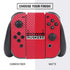 University of Nebraska Red Huskers Nintendo Switch Bundle Skin