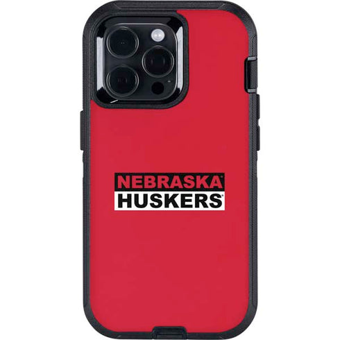 University of Nebraska Red Huskers Otterbox Defender iPhone Skin