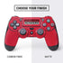 University of Nebraska Red Huskers PS4 Controller Skin