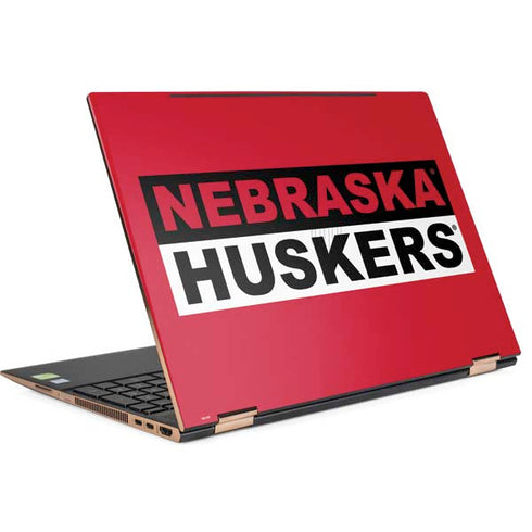 University of Nebraska Red Huskers HP Spectre Skin