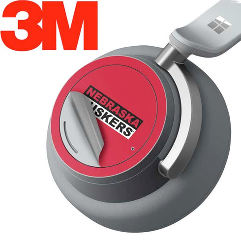 University of Nebraska Red Huskers Surface Headphones Skin
