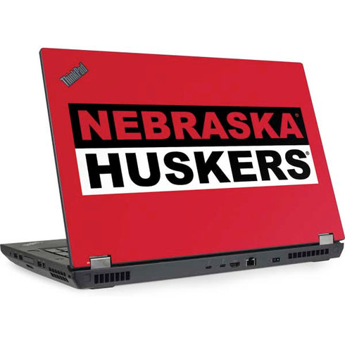 University of Nebraska Red Huskers Lenovo ThinkPad Skin