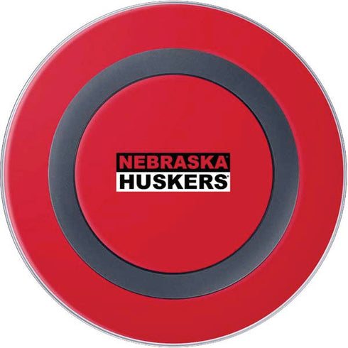 University of Nebraska Red Huskers Wireless Charger Skin