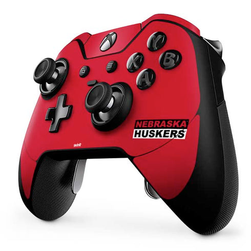 University of Nebraska Red Huskers Xbox One Elite Controller Skin