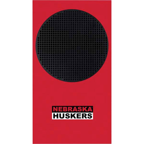 University of Nebraska Red Huskers Xbox Series S Console Skin