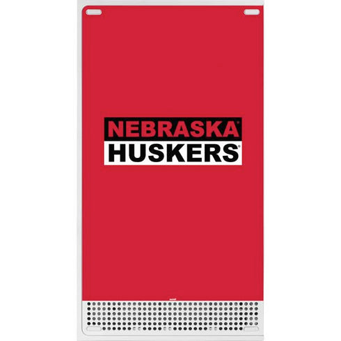 University of Nebraska Red Huskers Xbox Series S Console Skin