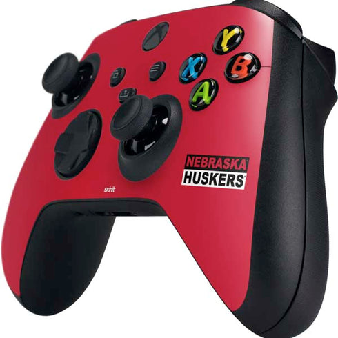 University of Nebraska Red Huskers Xbox Series X Controller Skin