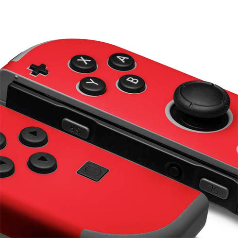 Red Solid Nintendo Joy-Con (L/R) Controller Skin