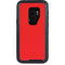 Red Solid Otterbox Defender Galaxy Skin