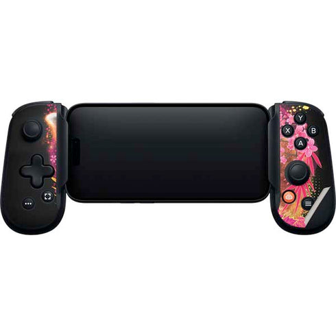 Red Panda with Flowers by Sheena Pike Backbone One for iPhone Game Controller Skin