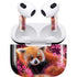 Red Panda with Flowers by Sheena Pike Apple AirPods (3rd Gen 2021) Skin