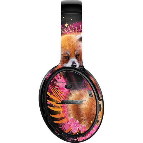 Red Panda with Flowers by Sheena Pike Bose QuietComfort 35 Headphones Skin