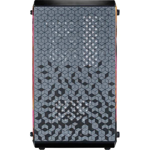 Red Panda with Flowers by Sheena Pike Cooler Master MasterBox Q300L Mini Tower Skin