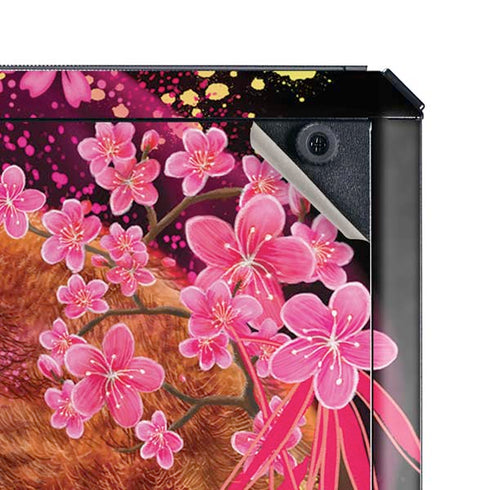Red Panda with Flowers by Sheena Pike Cooler Master MasterBox Q300L Mini Tower Skin