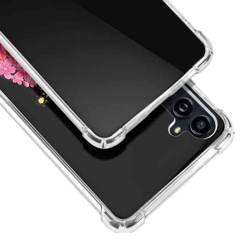 Red Panda with Flowers by Sheena Pike Galaxy A54 5G Clear Case