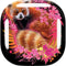 Red Panda with Flowers by Sheena Pike Galaxy Buds Live Skin