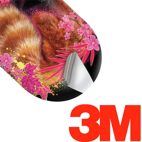 Red Panda with Flowers by Sheena Pike Galaxy Buds Plus Skin