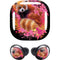 Red Panda with Flowers by Sheena Pike Galaxy Buds Pro Skin