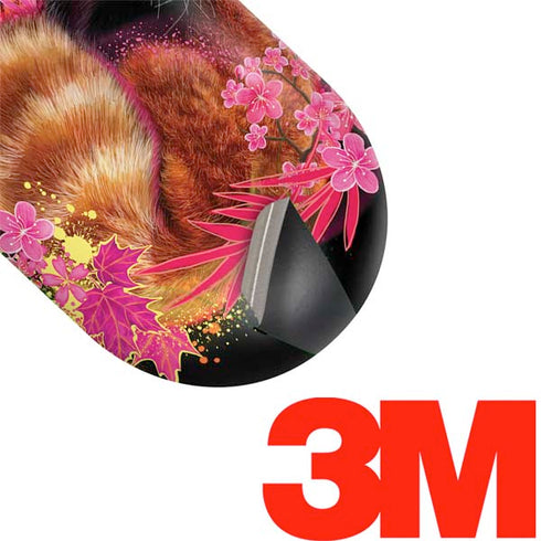 Red Panda with Flowers by Sheena Pike Galaxy Buds Skin