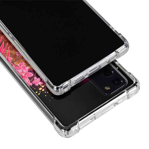 Red Panda with Flowers by Sheena Pike Galaxy Note20 5G Clear Case