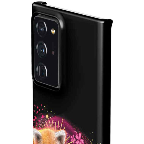 Red Panda with Flowers by Sheena Pike Galaxy Note20 Ultra 5G Lite Case