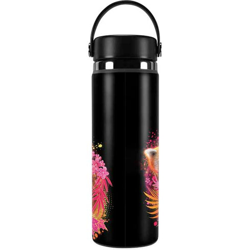 Red Panda with Flowers by Sheena Pike Hydro Flask 20oz Wide Mouth Skin