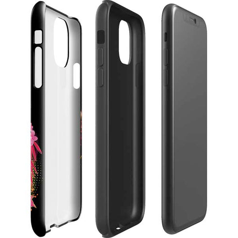 Red Panda with Flowers by Sheena Pike iPhone 11 Impact Case