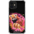 Red Panda with Flowers by Sheena Pike iPhone 12 Clear Case