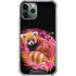 Red Panda with Flowers by Sheena Pike iPhone 12 Pro Clear Case