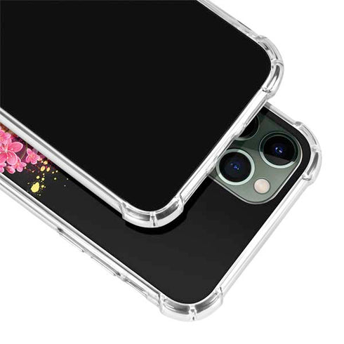 Red Panda with Flowers by Sheena Pike iPhone 12 Pro Clear Case
