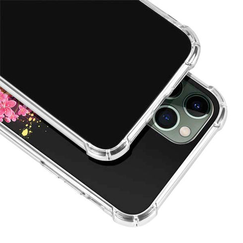 Red Panda with Flowers by Sheena Pike iPhone 12 Pro Max Clear Case